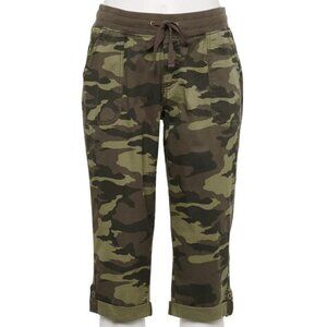 Sonoma Camouflage Capris